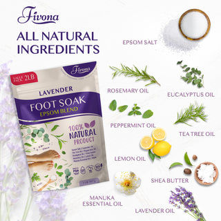 Foot Soak Blend with Lavender - 2Lb