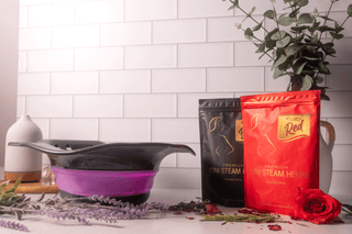 Fivona yoni steam herbs sitz bath seats and salts for hemorrhoids and postpartum care