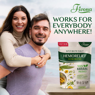 Fivona Sitz Bath Salt Hemorelief Soak Blend | 48oz