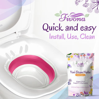 2 in 1 Yoni Steaming Kit