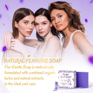 Gentle Yoni Soap | Purple Flower | 5.3oz