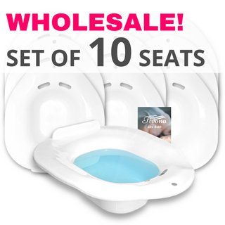 Wholesale - Set of 10 or 20 over the toilet seats for sitz bath soaking and yoni steaming