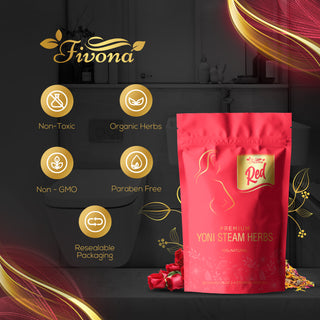Yoni Steam Herbs | Premium Red | 1.76oz
