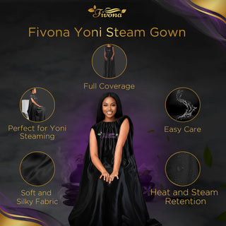 Fivona Premium Black Yoni Steam Herbs – 8 herb blend 1.76oz