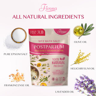 Fivona Postpartum Sitz Bath Soak Blend | 48oz
