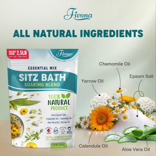 Essential Mix Sitz Bath Soak Blend | 40oz