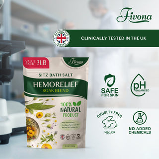 Fivona Sitz Bath Salt Hemorelief Soak Blend | 48oz