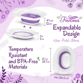 Fivona Yoni Steam Kit | Expandable Seat with Blue Moon Recipe V-steam Herbs