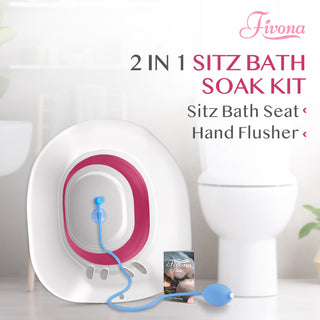 Yoni Steam & Sitz Bath Seat with Hand Flusher