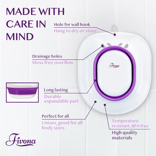 Expandable Sitz Bath & Steam Seat