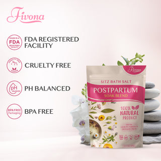 Fivona Postpartum Sitz Bath Soak Blend | 14.1oz