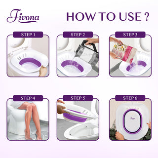 Expandable Sitz Bath & Steam Seat