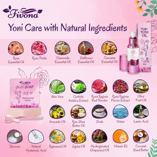 3 in 1 Yoni Care Kit - Pink Gift Set