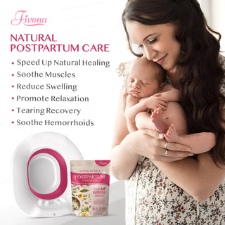 2 in 1 Sitz Bath Soak Kit for Postpartum Care