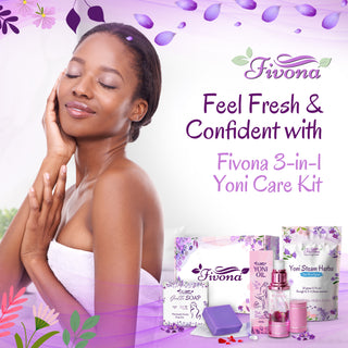 3 in 1 Yoni Care Kit - Purple Gift Set