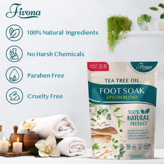 Foot Soak Blend with Tea Tree - 2Lb
