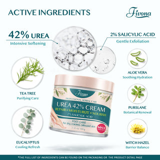 42% Urea Cream with Tea Tree