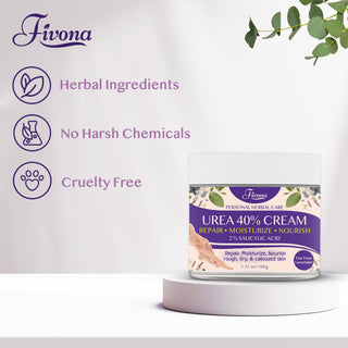 FIVONA Foot Cream | 40% Urea Cream with Lavender
