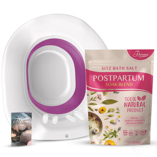 2 in 1 Sitz Bath Soak Kit for Postpartum Care