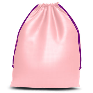 Pink Drawstring Storage Bag for Sitz Bath Steam Seat