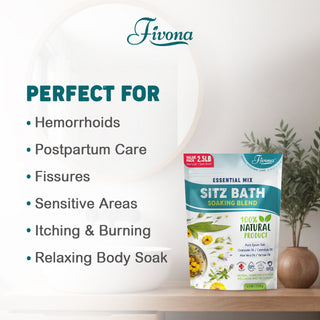 2 in 1 Sitz Bath Soaking Kit