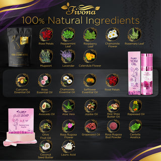 5 in 1 Yoni Care Kit | Premium Black Edition