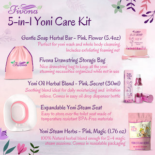 5 in 1 Yoni Care Kit