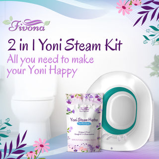 2 in 1 Yoni Steaming Kit