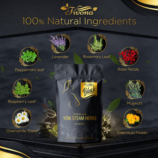 Set of 3 Premium Yoni Steam Herbal Blends