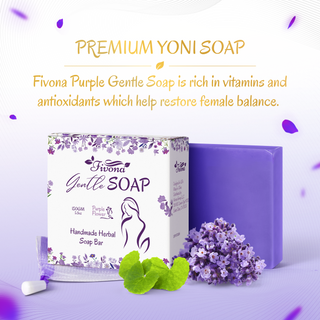 FIVONA GENTLE YONI SOAP | PURPLE FLOWER | 5.3OZ