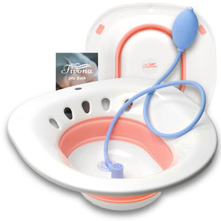 Fivona Yoni Steam Seat | Expandable Portable Bidet | Sitz Bath with Hand Flusher
