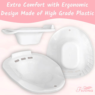Fivona Seat has extra comfort with Ergonomic Design made of high grade plastic.