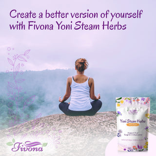 Fivona Yoni Steaming Herbs - RECETA DEL AMANECER - (2-4 sesiones de cocción al vapor) - 1.76 oz