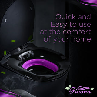 Fivona Seat is quick and easy to use at the comfort of your home.