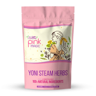 Fivona Yoni Steaming Herbs - Pink Magic Recipe - (2-4 STEAMING SESSIONS) - 1.76 OZ